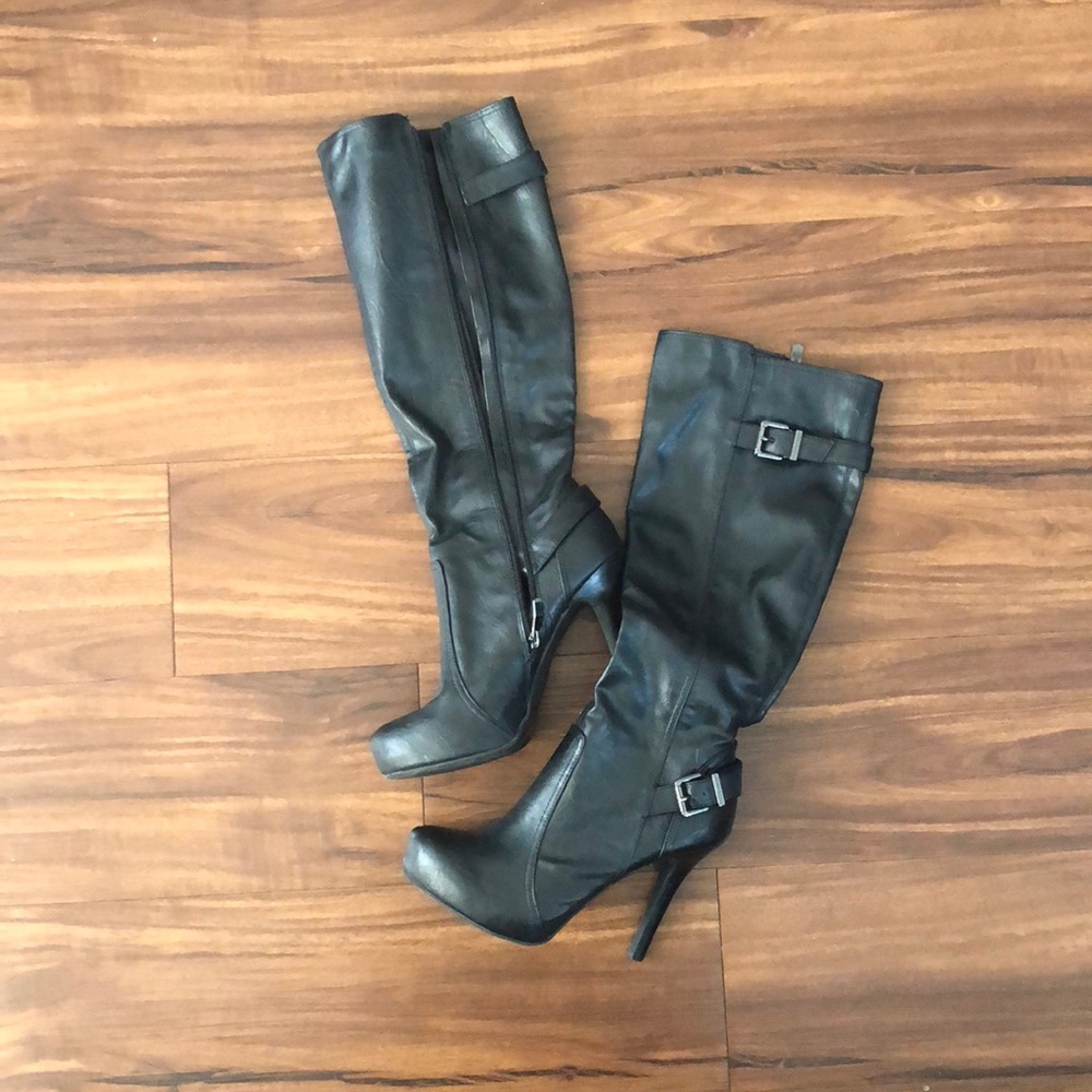 BCBG Black Boots